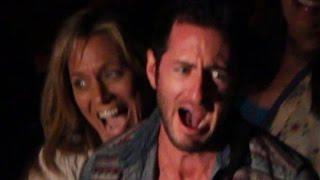 Grown Men Get Scared At A Haunted House