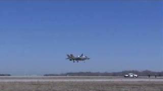 F-35B First Vertical Landing