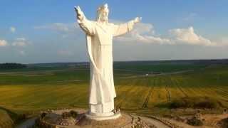 The tallest statue of Jesus in the world in Świebodzin (POLAND)