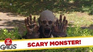 Scary Monster - Crazy Prank