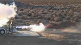 NASA - Methane engine test fire