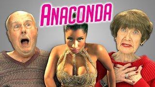 Elders React to Nicki Minaj - Anaconda