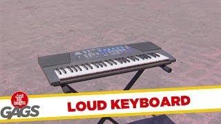 Irresistible Loud Keyboard - crazy joke