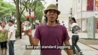 Contact Juggling presented by National Geographic
