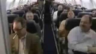 Rapping flight attendant
