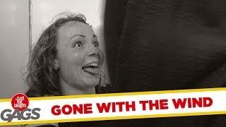 Gone with the wind - funny video