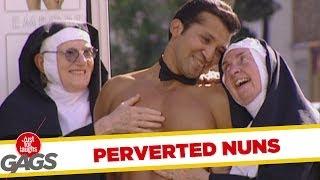 Perverted Nuns - hidden camera joke